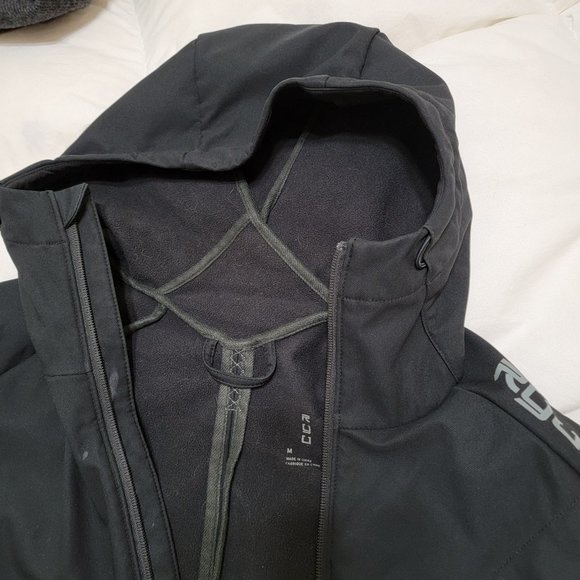 RYU Immortal Softshell Hoody FZ Poly Fleece Jacket - Picture 2 of 4